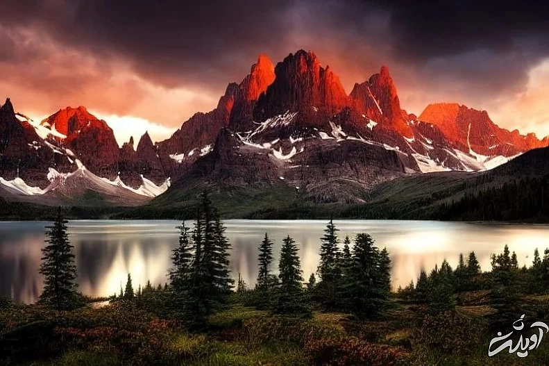 تصاویری از مناظری که هوش مصنوعی خلق کرده است